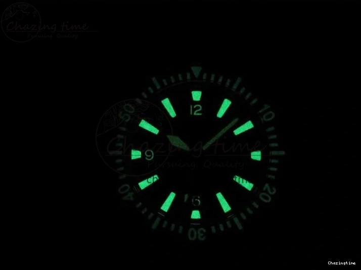 0414 Vintage Seamaster 300 Date T SS B12 Black Dial On Brown Leather Strap A2836 (Free Nylon Strap) WeatherProof 7911